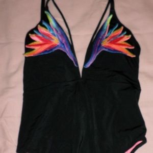Pink Victoria’s Secret One Piece Swim Suit